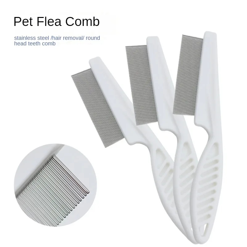 1Pcs Pet Tear Stain & Flea Com - đánh giá và giá Comb Fine Tooth