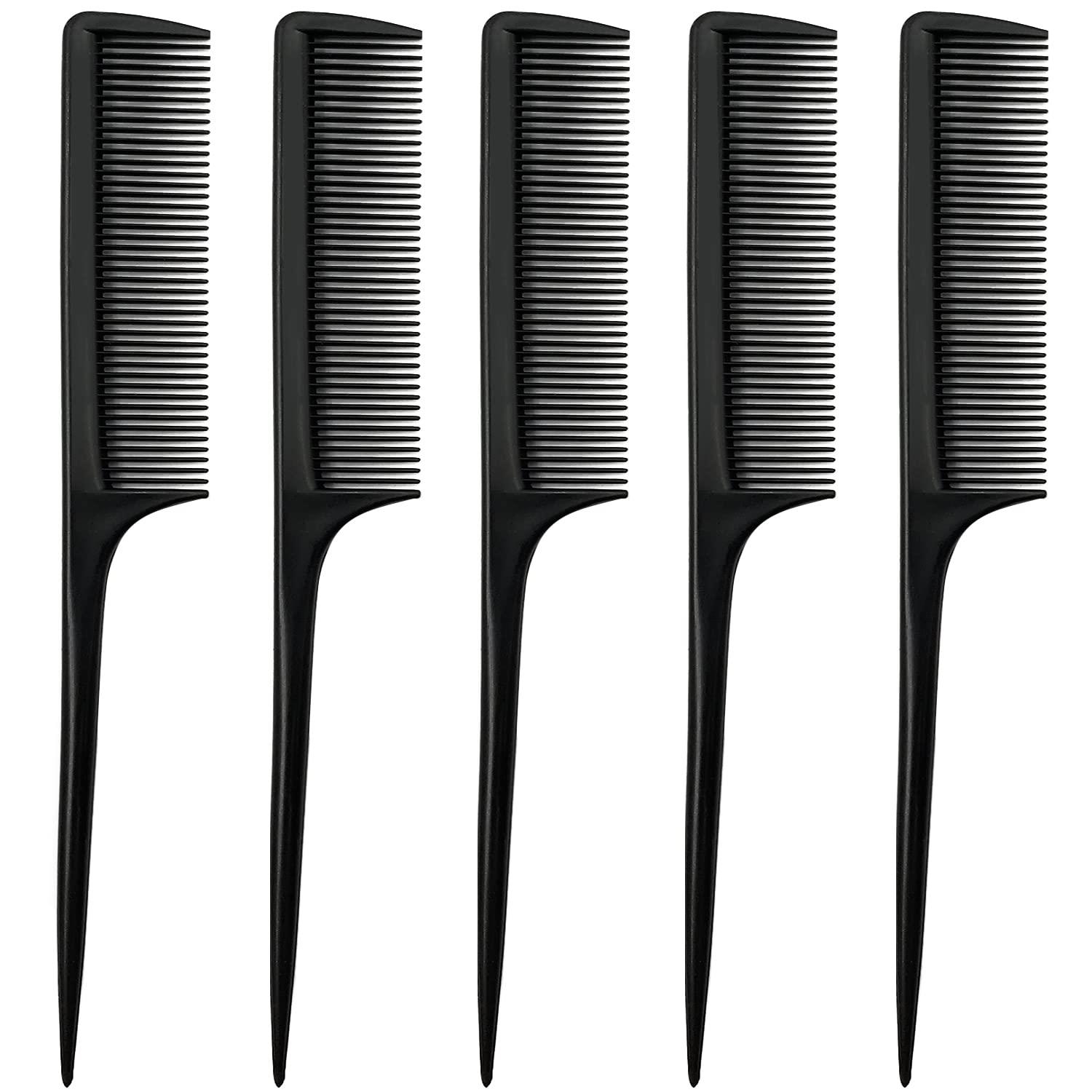 1/5PCS Rat Tail Fine Tooth Com - đánh giá và giá Comb Fine Tooth