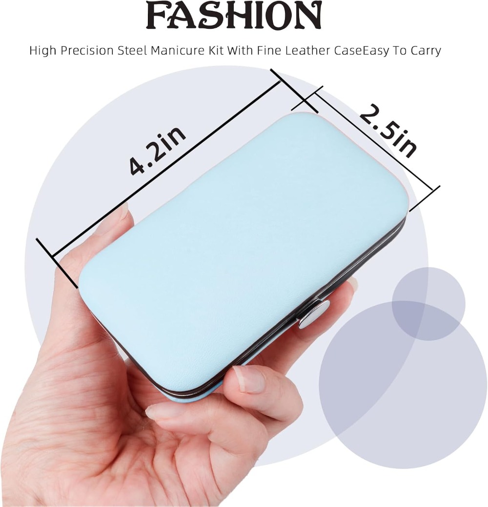 8 in 1 Manicure Set, Professio - đánh giá và giá Nail Care Kit Mens