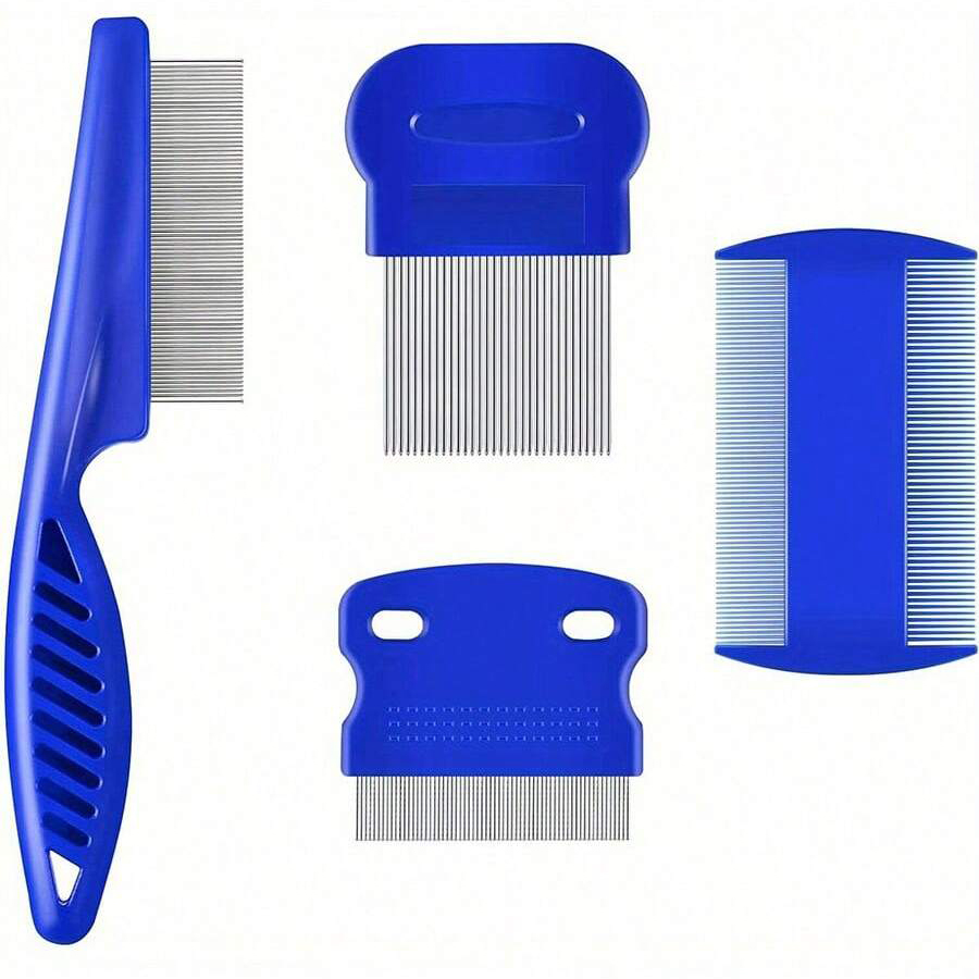 4Pcs/6Pcs Pet Comb Flea Comb F - đánh giá và giá Comb Fine Tooth