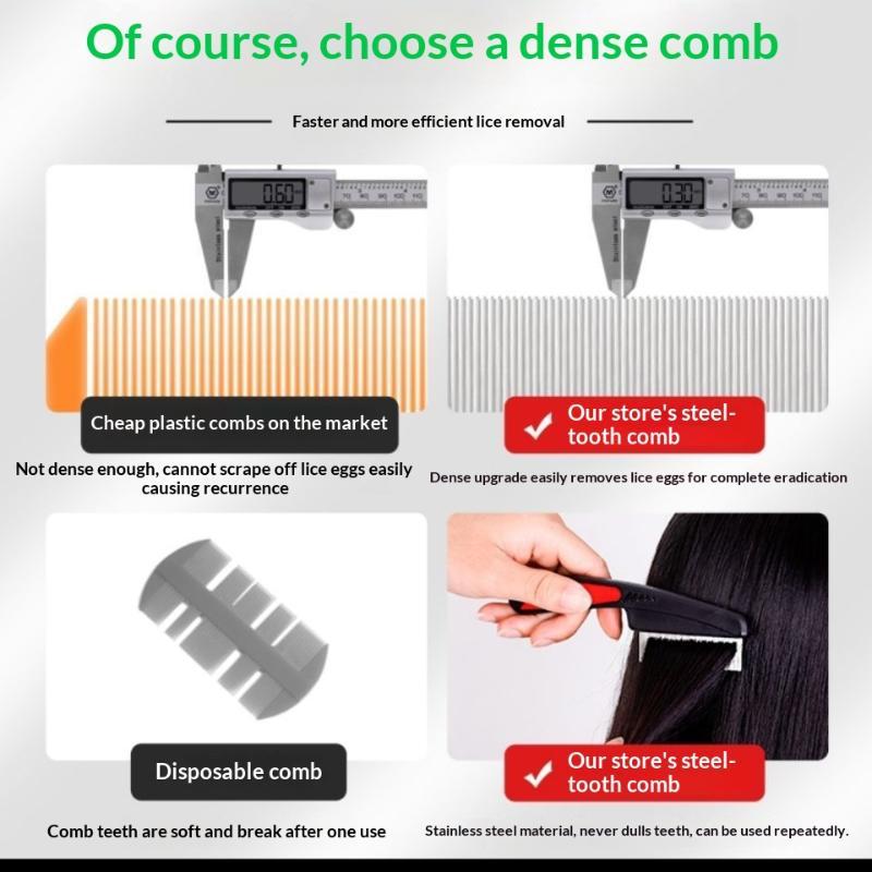 *1Pcs Lice Nit Removal Hair Co - đánh giá và giá Comb Fine Tooth