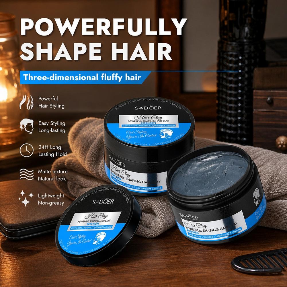 Matte Hair Styling Clay Strong - đánh giá và giá Men'S Grooming Salon