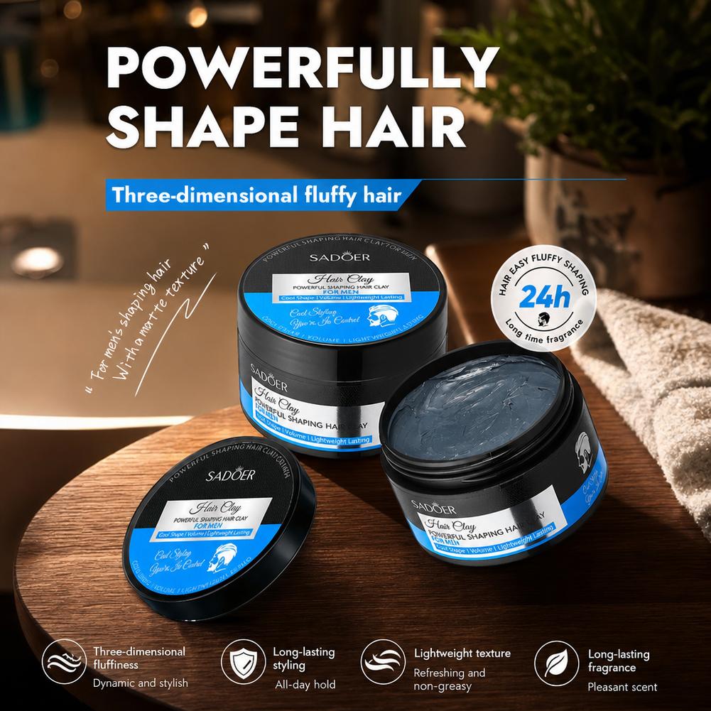 Matte Hair Styling Clay Strong - đánh giá và giá Men'S Grooming Salon