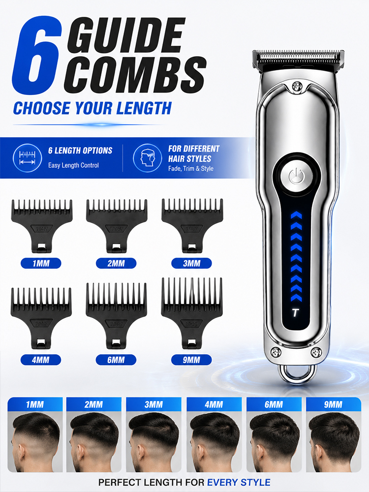 Men Hair Clipper T-Blade Cordl - đánh giá và giá Grooming Men'S Hair