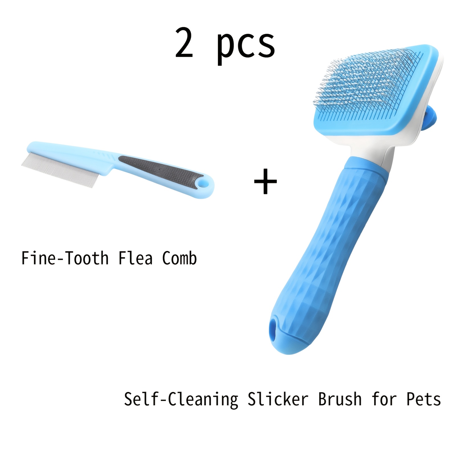 2pcs Pet Grooming Tool Set,Sel - đánh giá và giá Comb Fine Tooth