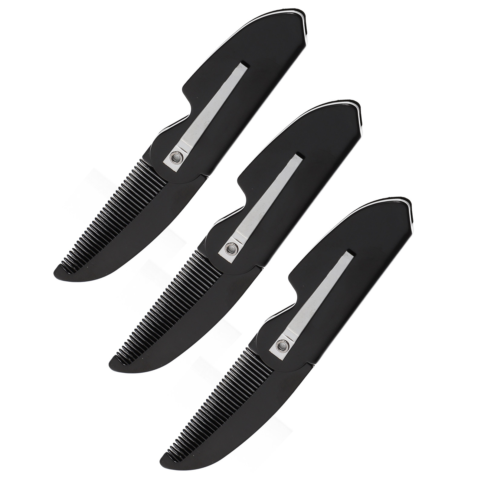 3Pcs Foldable Beard Combs Plas - đánh giá và giá Grooming Men'S Hair