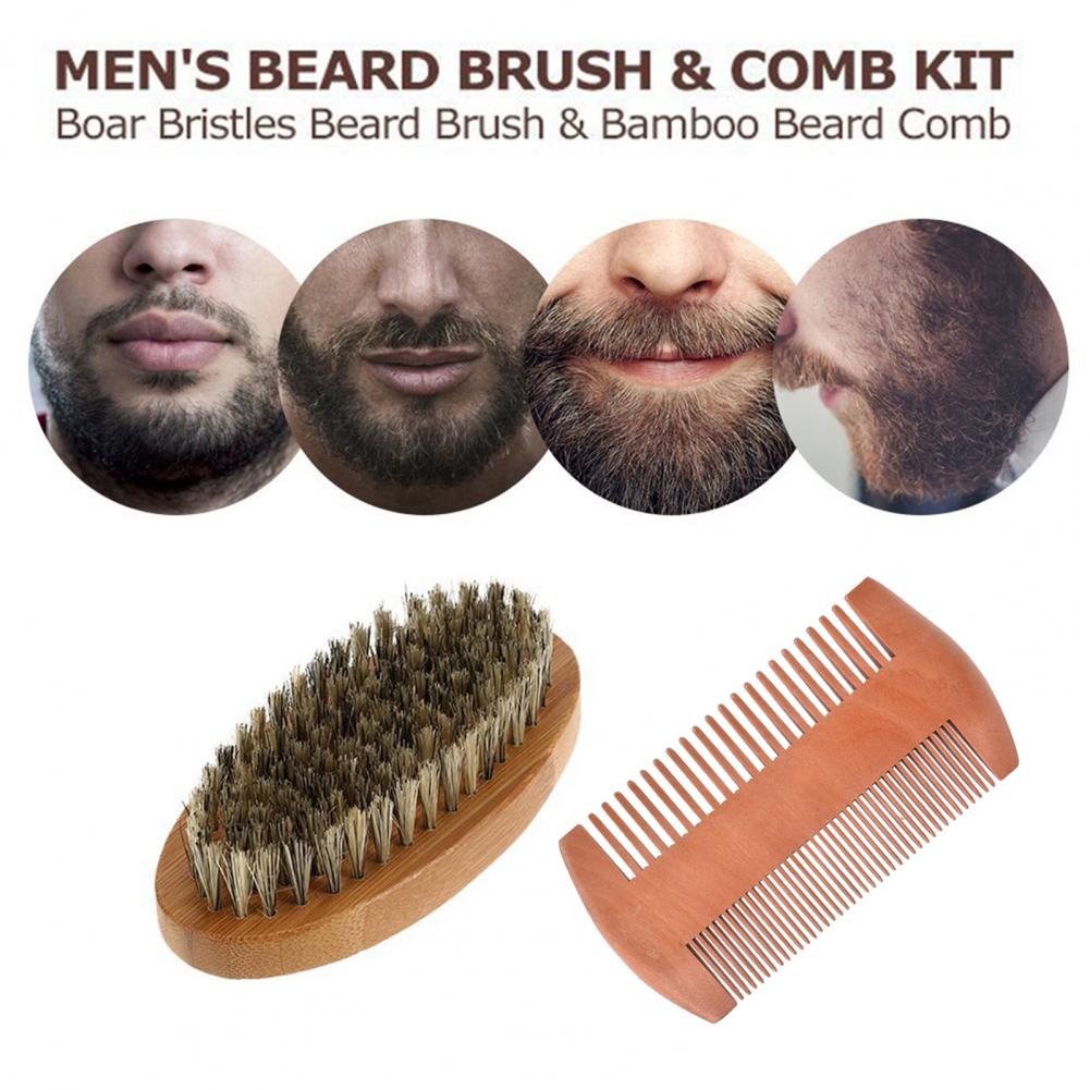 3/5Pcs Men Beard Grooming Kit  - đánh giá và giá Men'S Grooming Bag