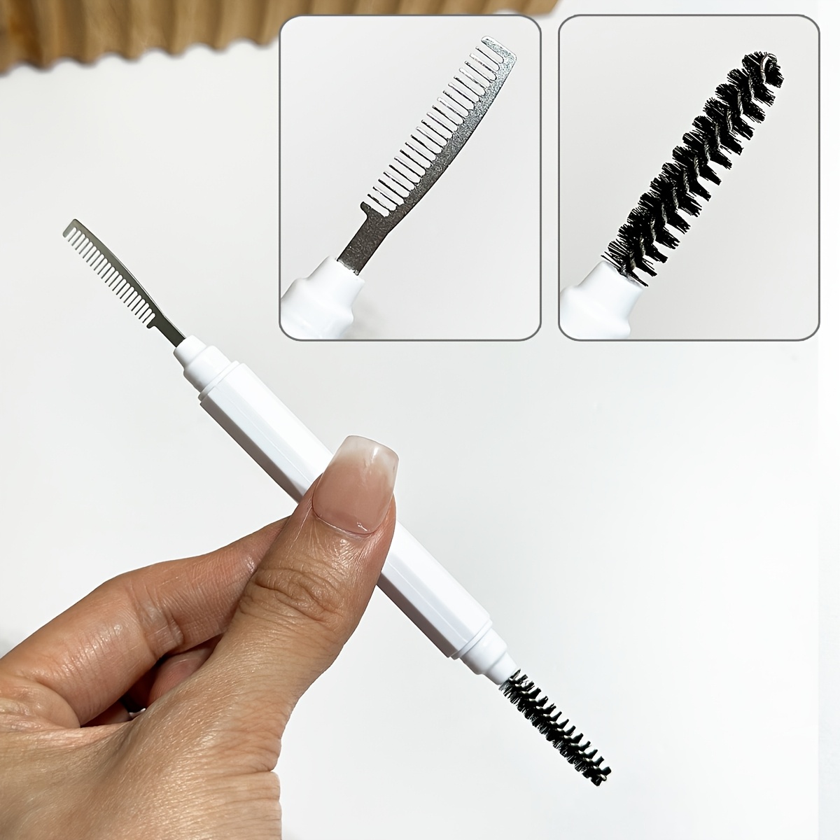 Double Headed Eyebrow And Eyel - đánh giá và giá Comb Fine Tooth