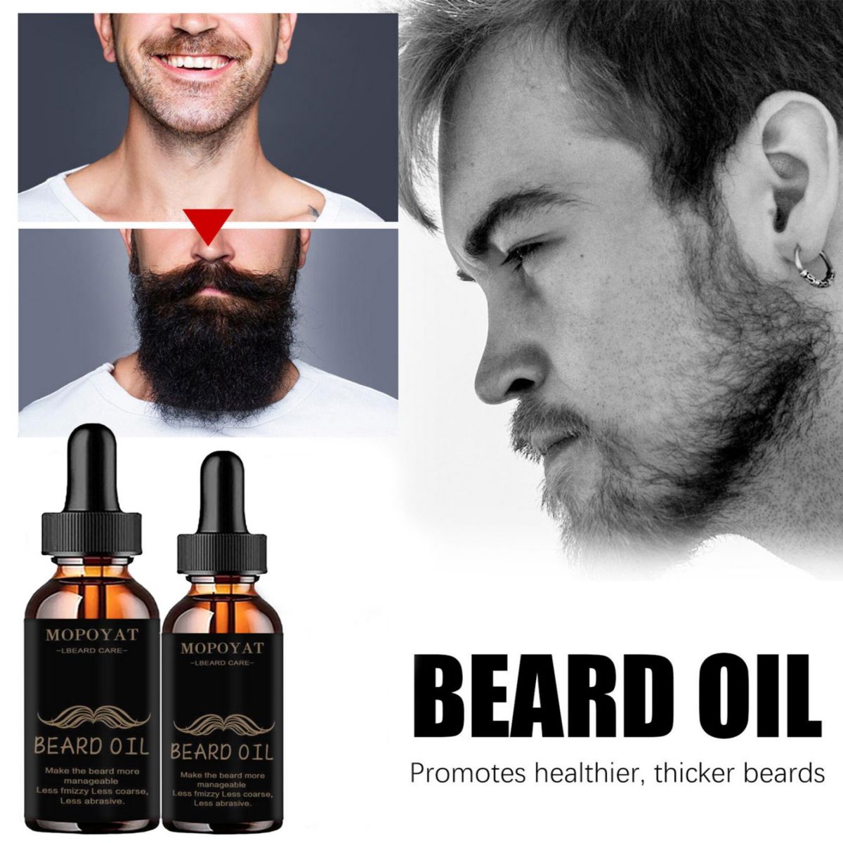 Growth Beard Oil Grow Beard Th - đánh giá và giá Mens Grooming Treatment