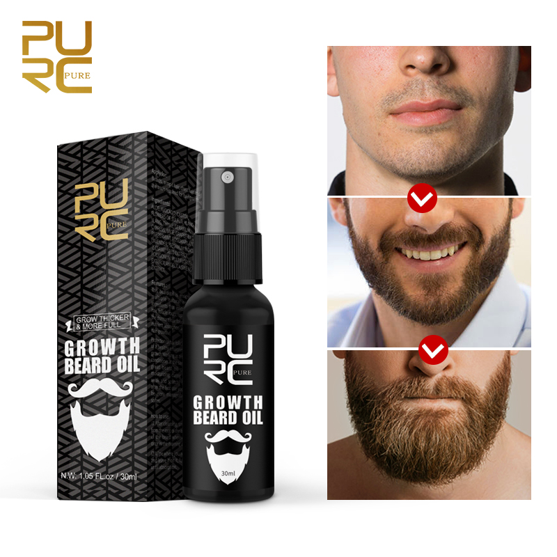 PURC Beard Growth Oil for Men  - đánh giá và giá Mens Grooming Treatment