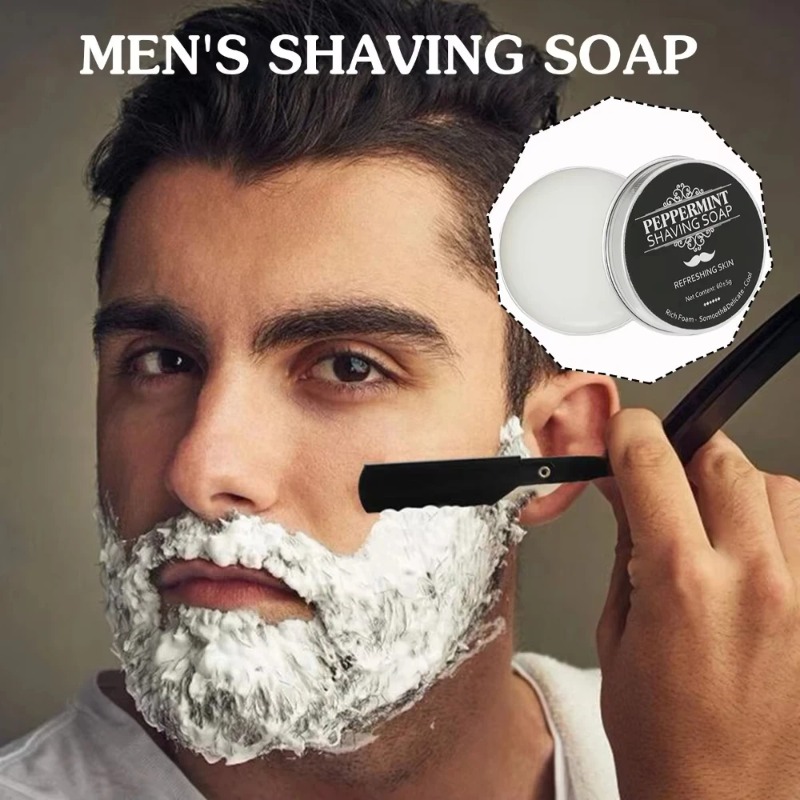 Peppermint Shaving Soap 60g Me - đánh giá và giá Men'S Grooming And Skin Care