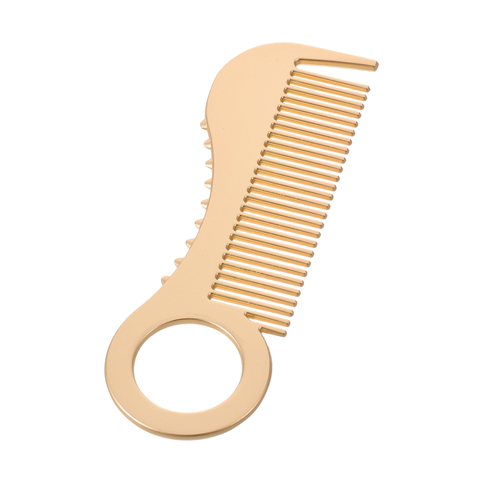 Mini Pocket Beard Comb Metal S - đánh giá và giá Comb Fine Tooth