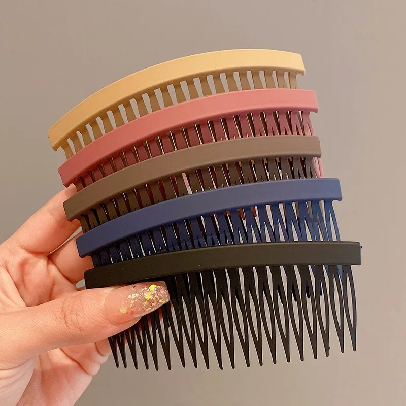 Solod Color Plastic Side Hair  - đánh giá và giá Comb Fine Tooth