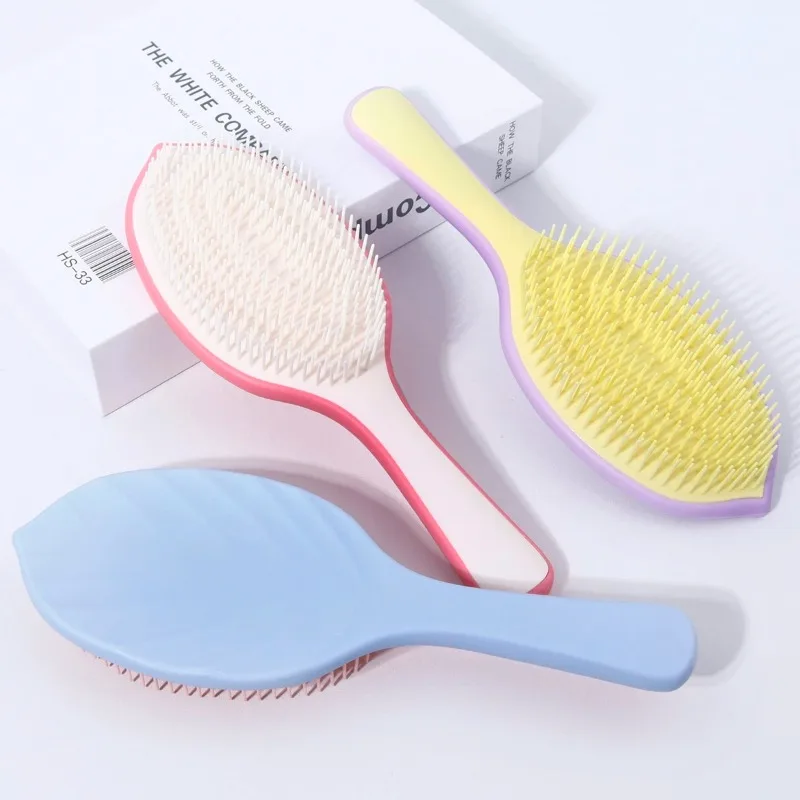 1pcs Leaf Shaped Fine Toothed  - đánh giá và giá Comb Fine Tooth