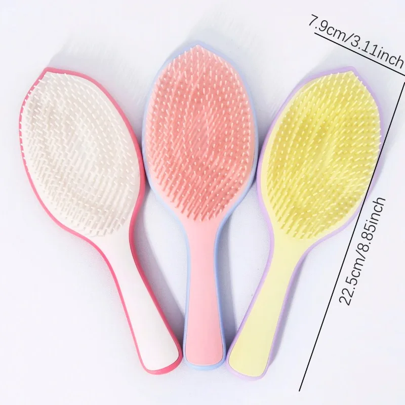 1pcs Leaf Shaped Fine Toothed  - đánh giá và giá Comb Fine Tooth