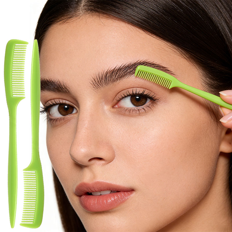 25pcs Multicolor Mini Eyebrow  - đánh giá và giá Comb Fine Tooth