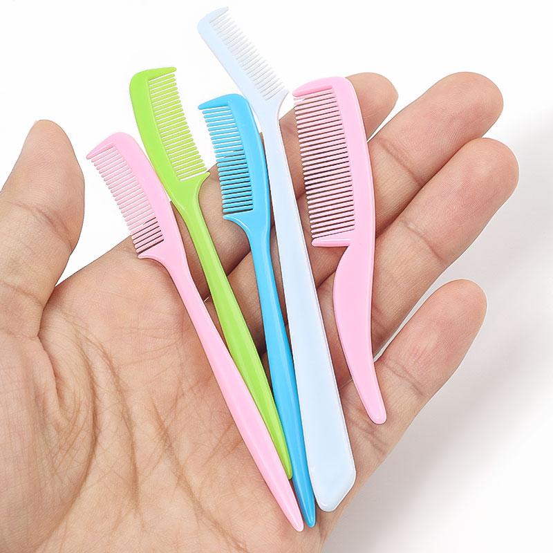 25pcs Multicolor Mini Eyebrow  - đánh giá và giá Comb Fine Tooth