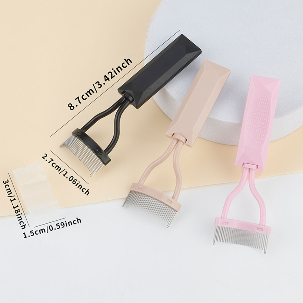 1pcs Curved Ultra-Fine Steel T - đánh giá và giá Comb Fine Tooth