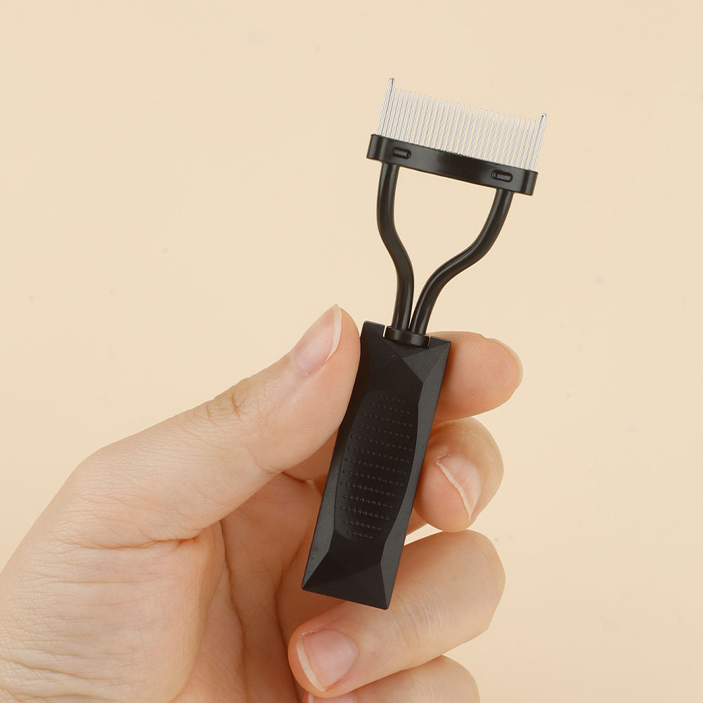 1pcs Curved Ultra-Fine Steel T - đánh giá và giá Comb Fine Tooth