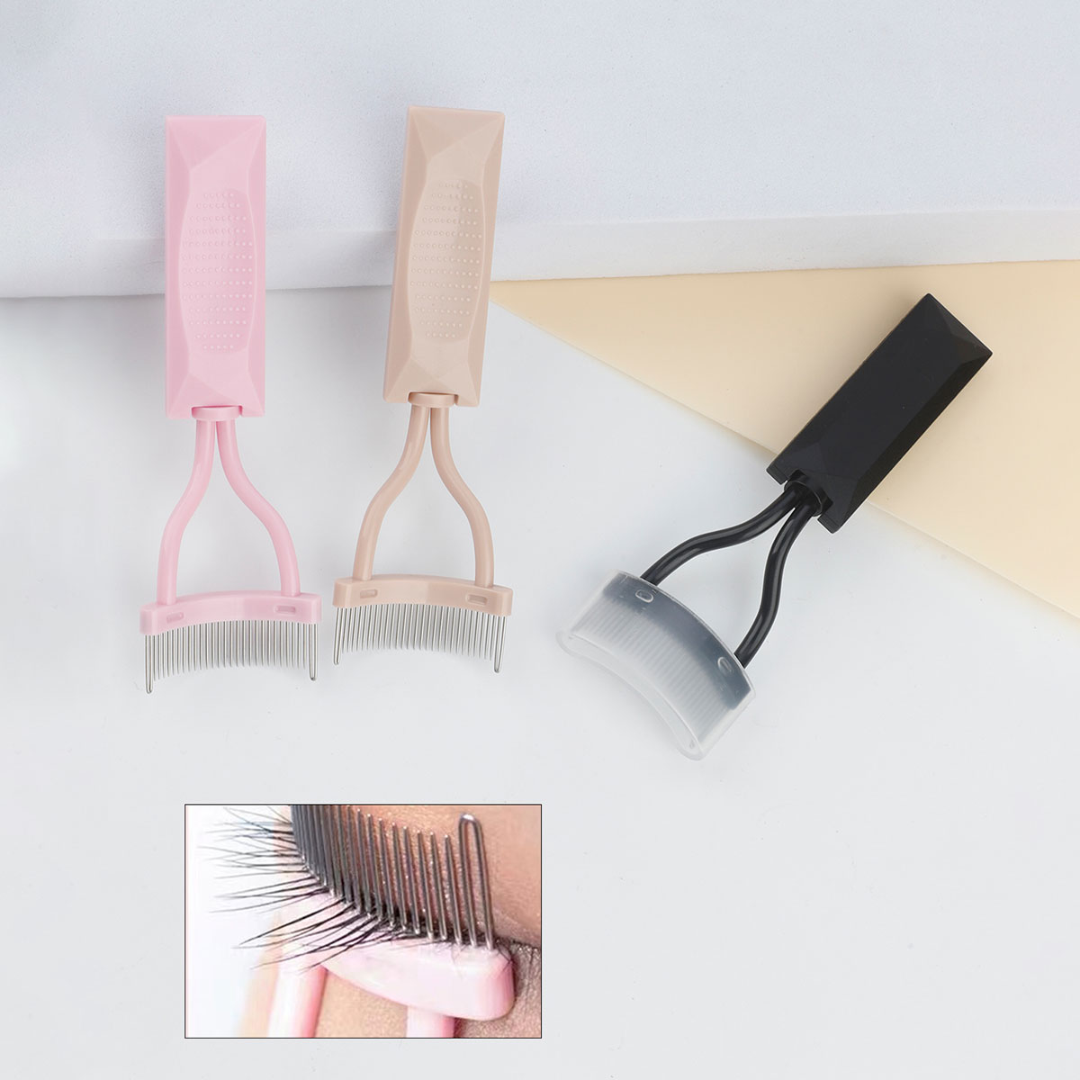 1pcs Curved Ultra-Fine Steel T - đánh giá và giá Comb Fine Tooth