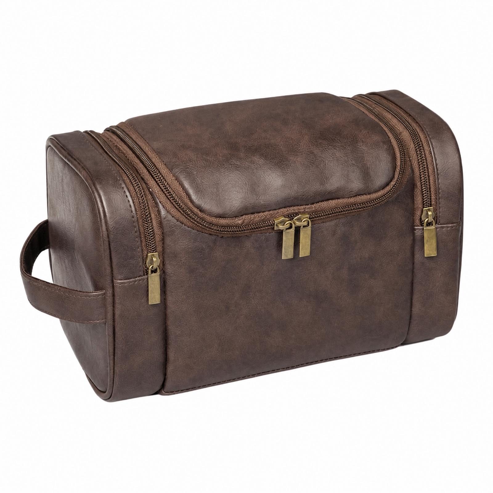 Men Grooming Travel Bag PU Lea - đánh giá và giá Men'S Grooming Bag